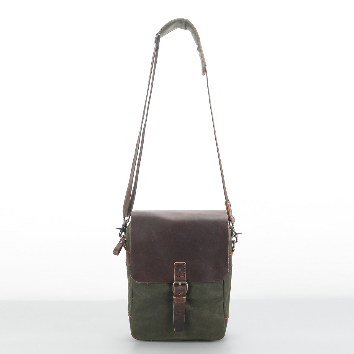 Rome Canvas Messenger Bag