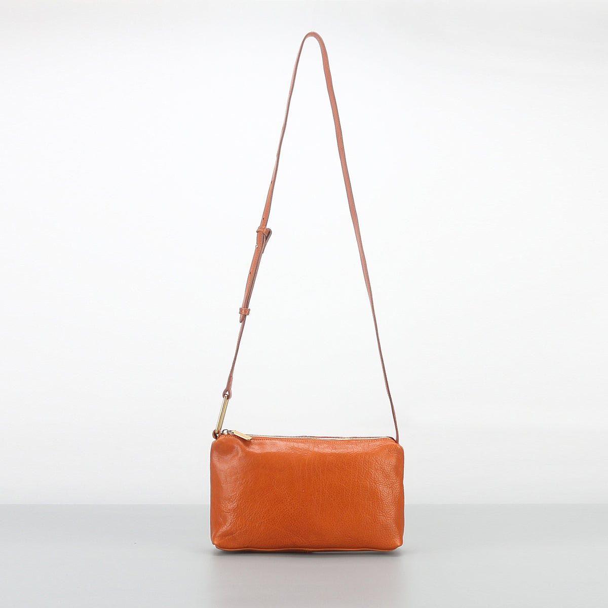 London Luxe Leather Shoulder Bag