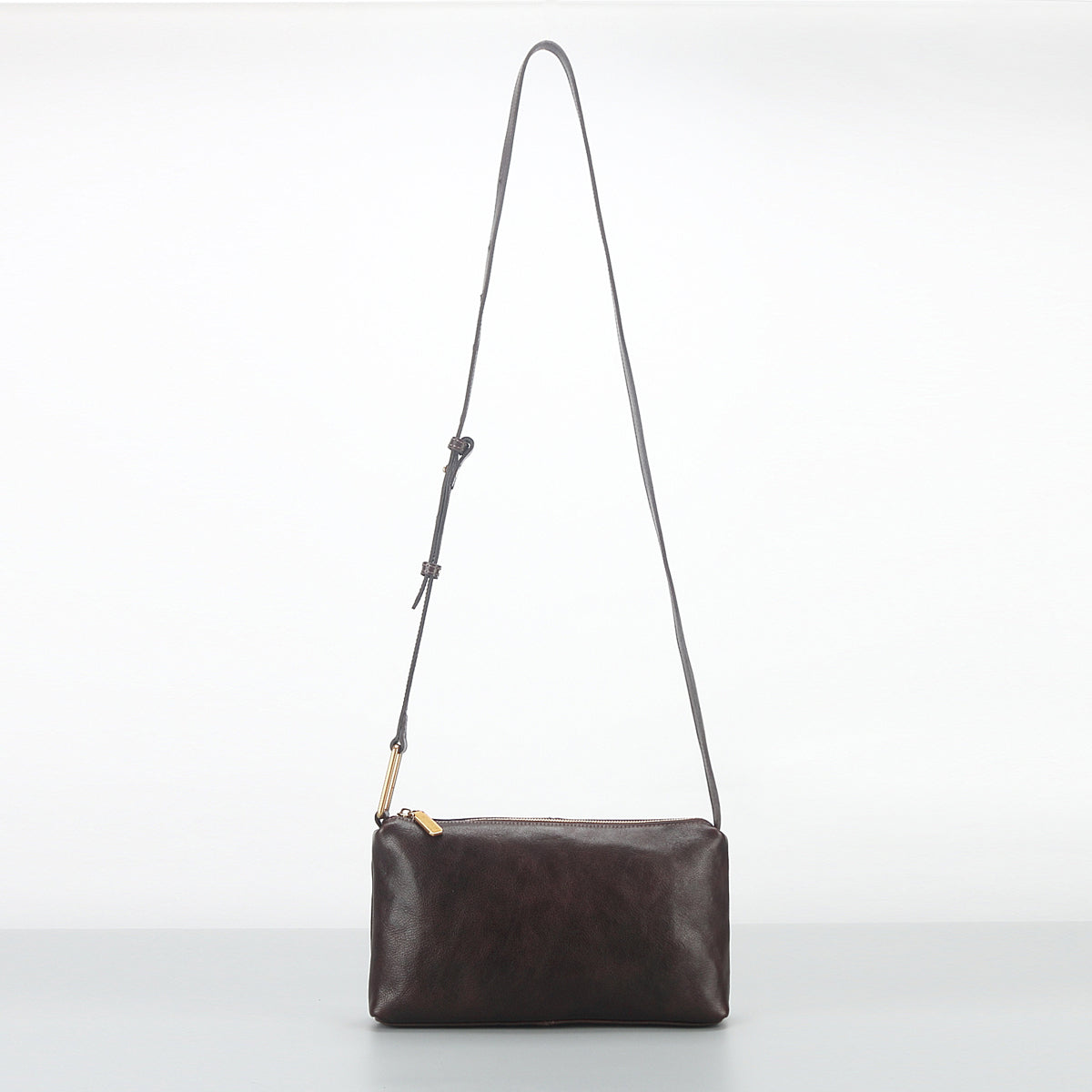London Luxe Leather Shoulder Bag
