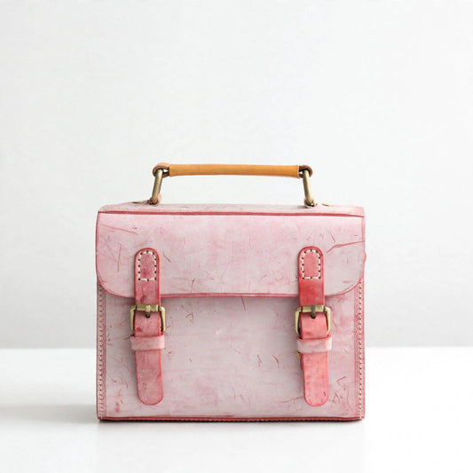 Oxford Leather Satchel Bag