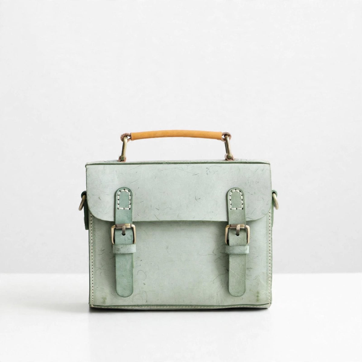 Oxford Leather Satchel Bag