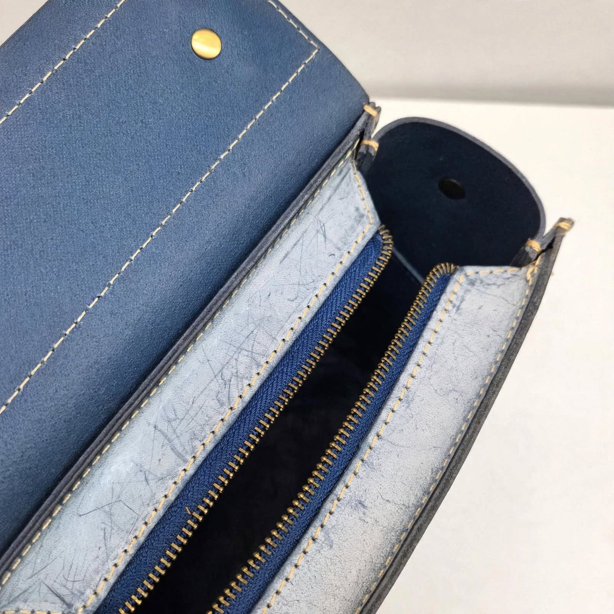 Oxford Leather Satchel Bag