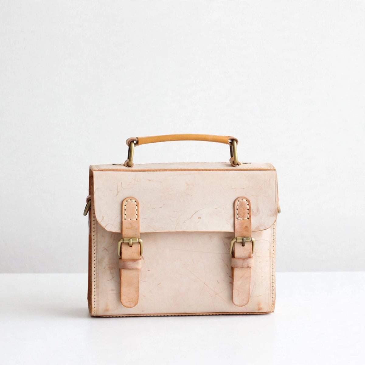 Oxford Leather Satchel Bag