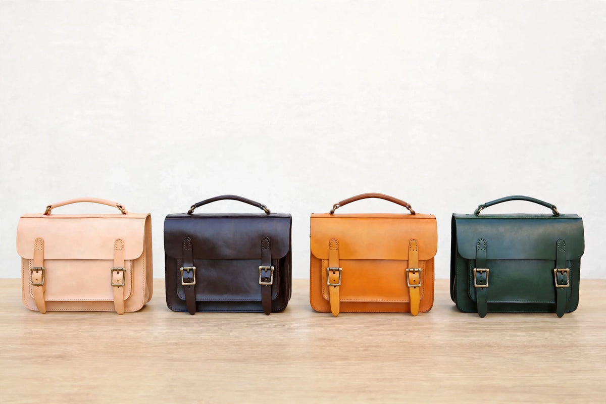 Cambridge Leather Satchel Bag