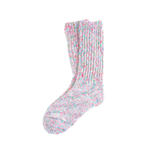 Ombre Loose Top Sock Collection - Bloom