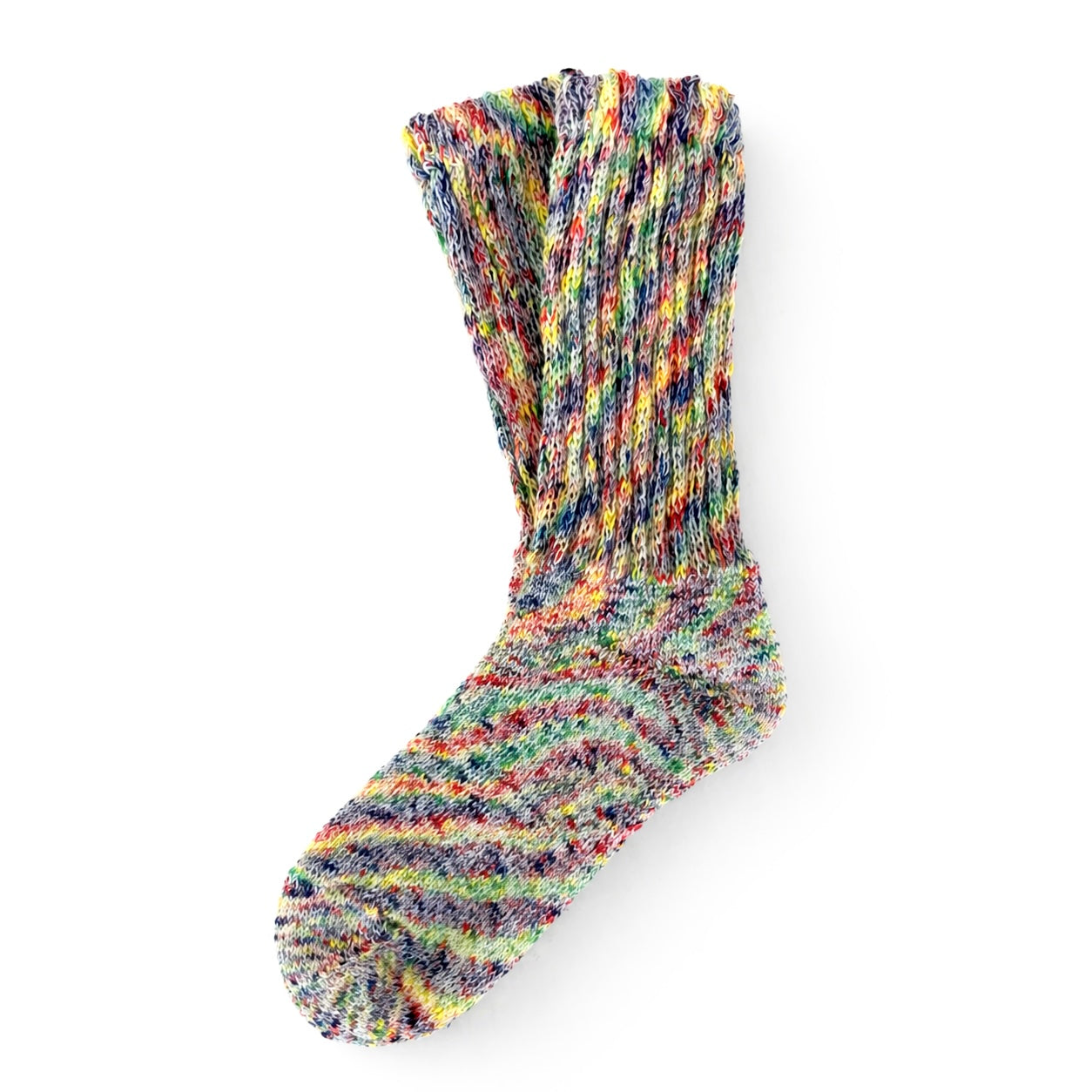 Ombre Loose Top Sock Collection - Prism