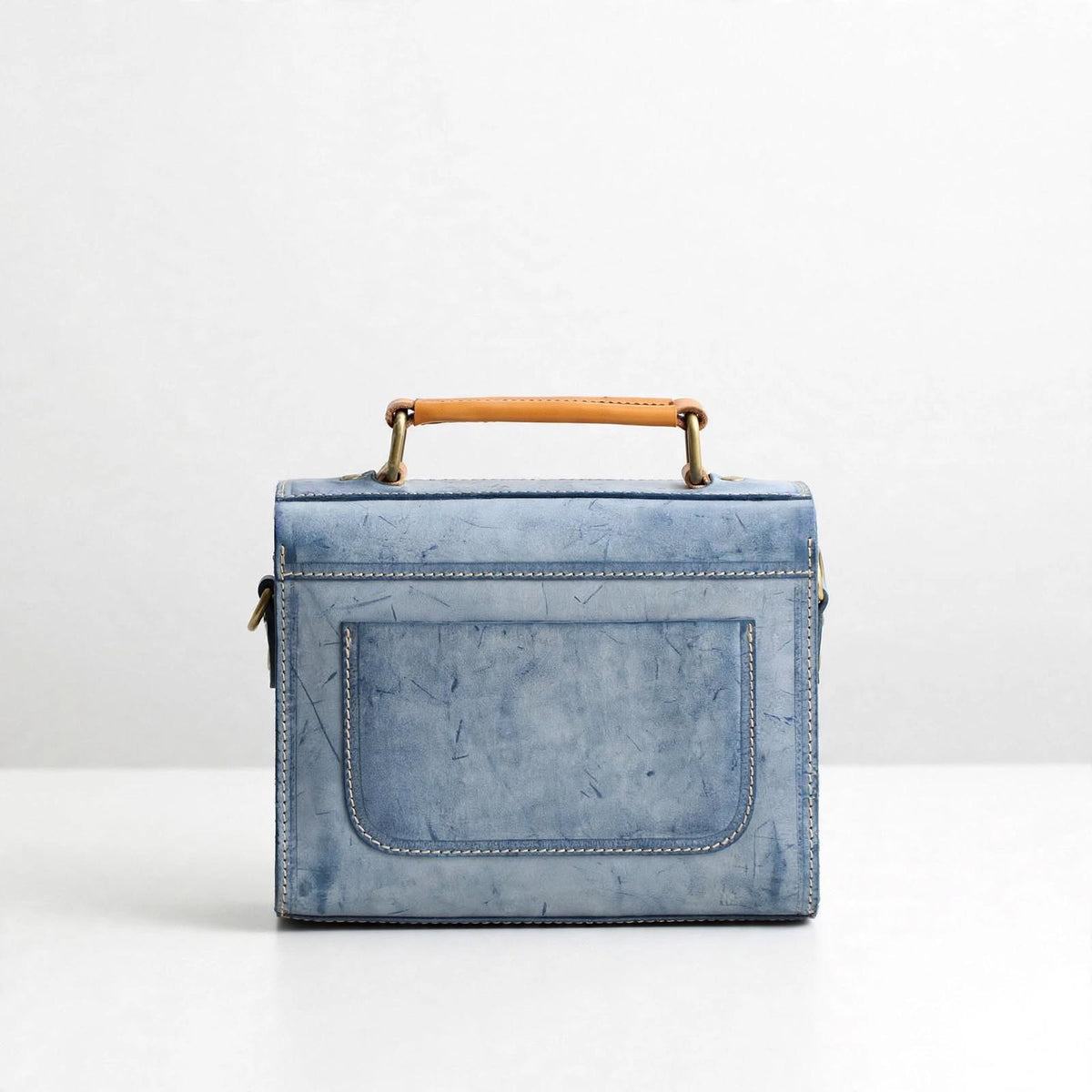 Oxford Leather Satchel Bag